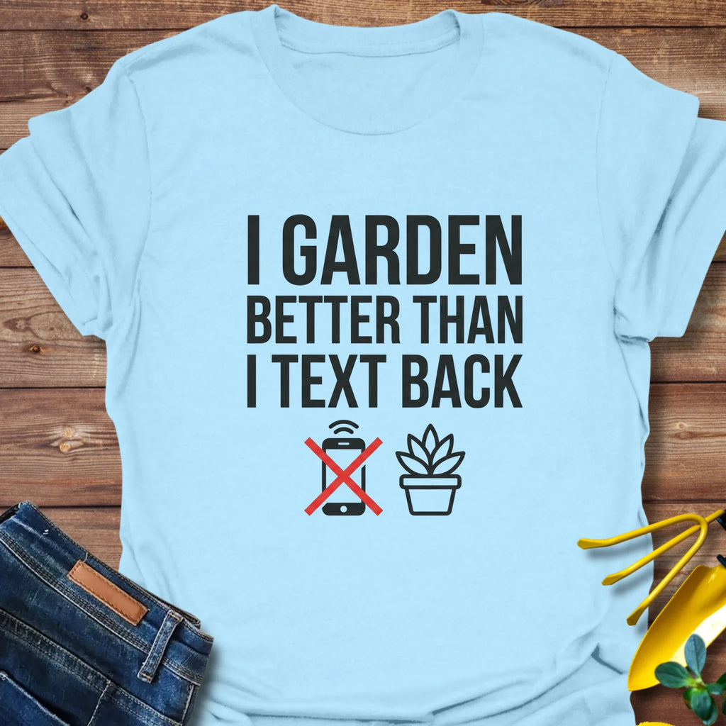 Garden Text T-Shirt product image 3