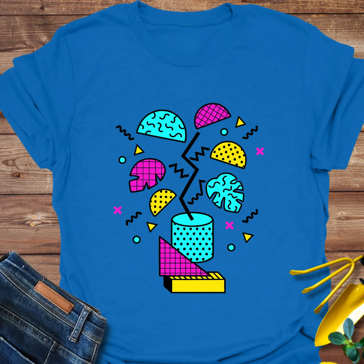 Geometric Flower T-Shirt product image 3