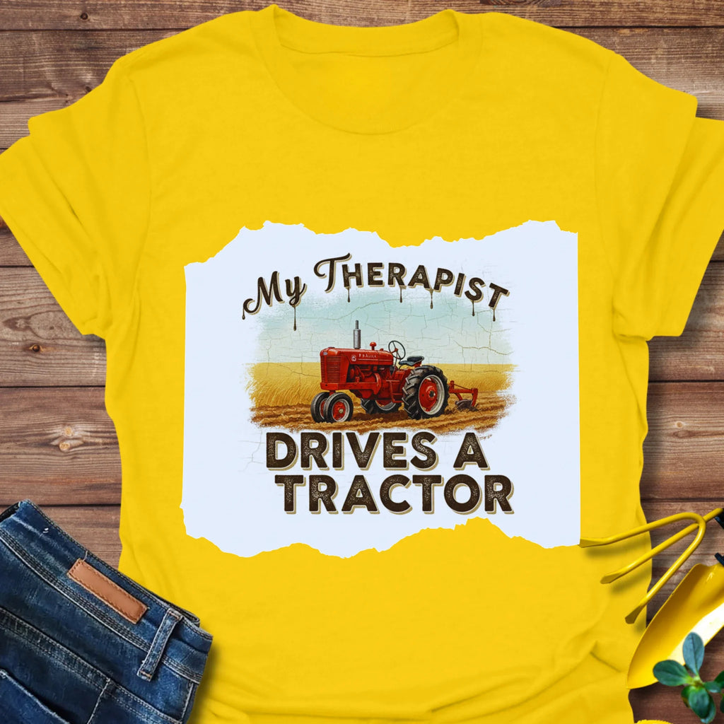 Drives A Tractor T-Shirt product image 1
