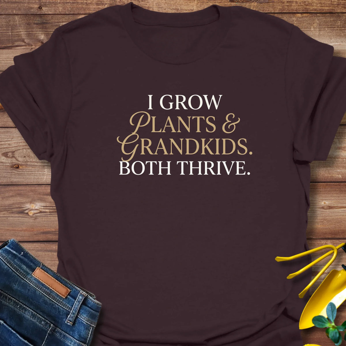 Plants and Grandkids T-Shirt product image 2