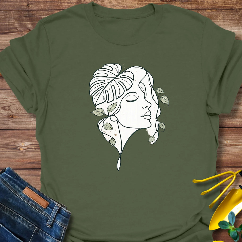Floral Face T-Shirt product image 4