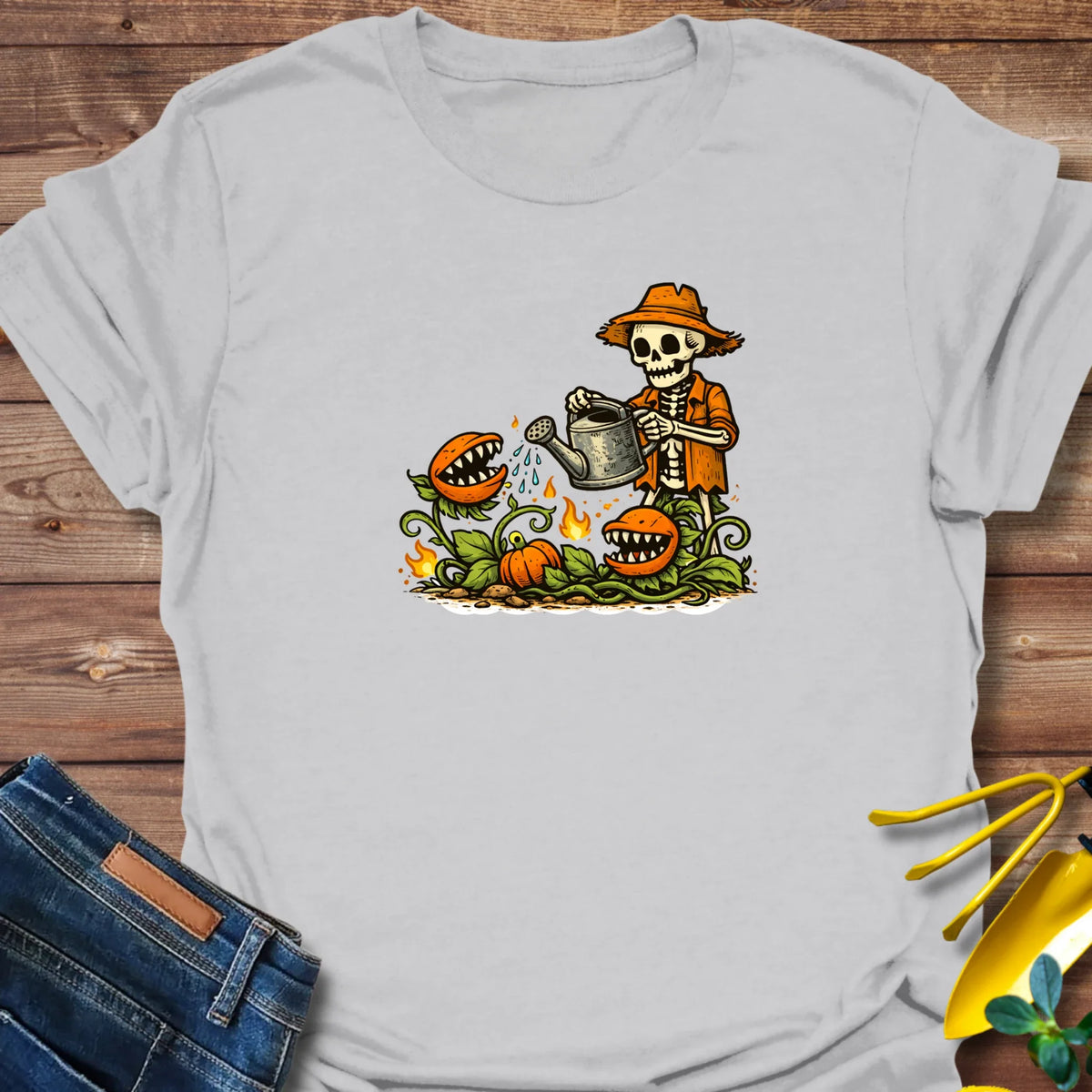Skeleton Garden T-Shirt product image 2