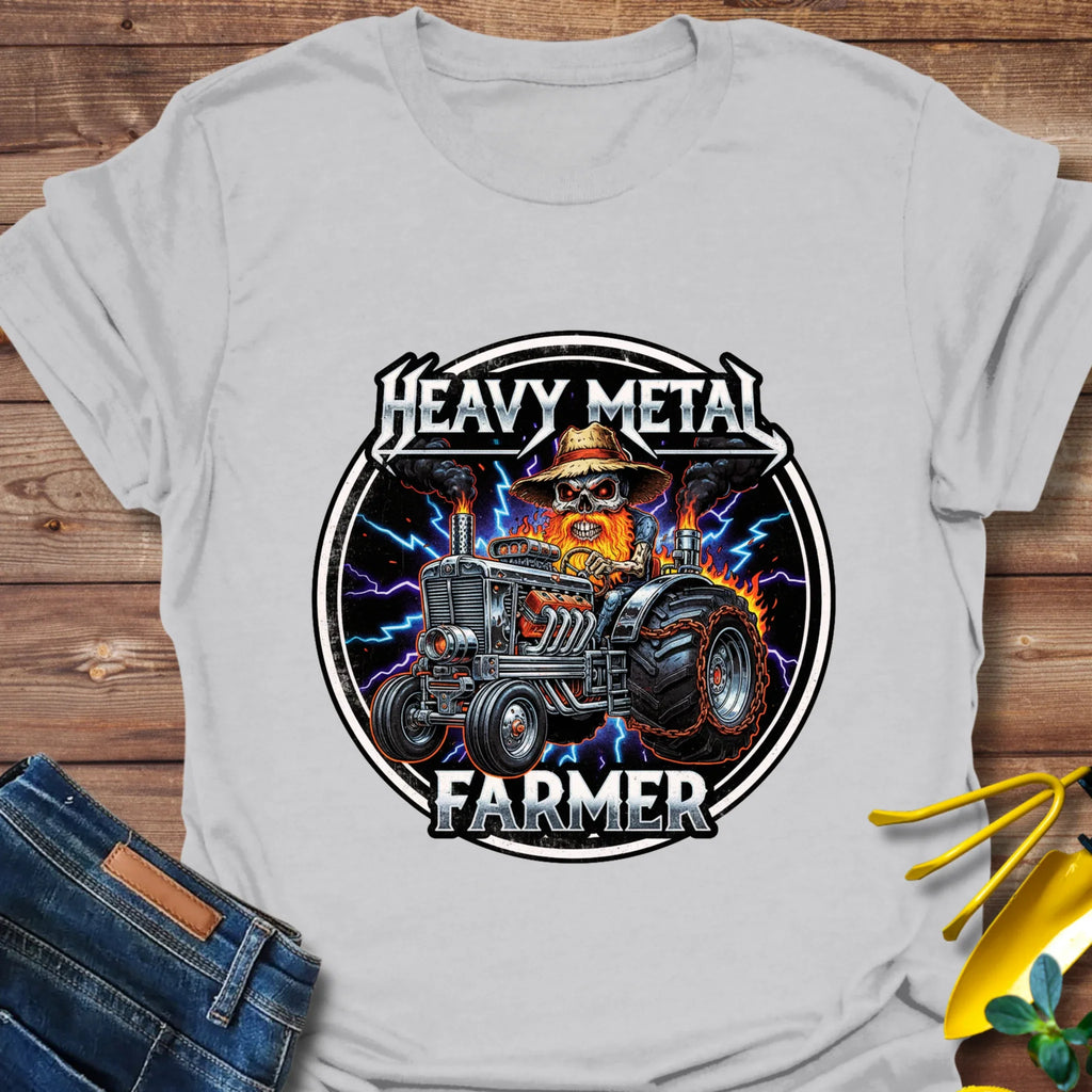 Heavy Metal Farmer T-Shirt product image 5