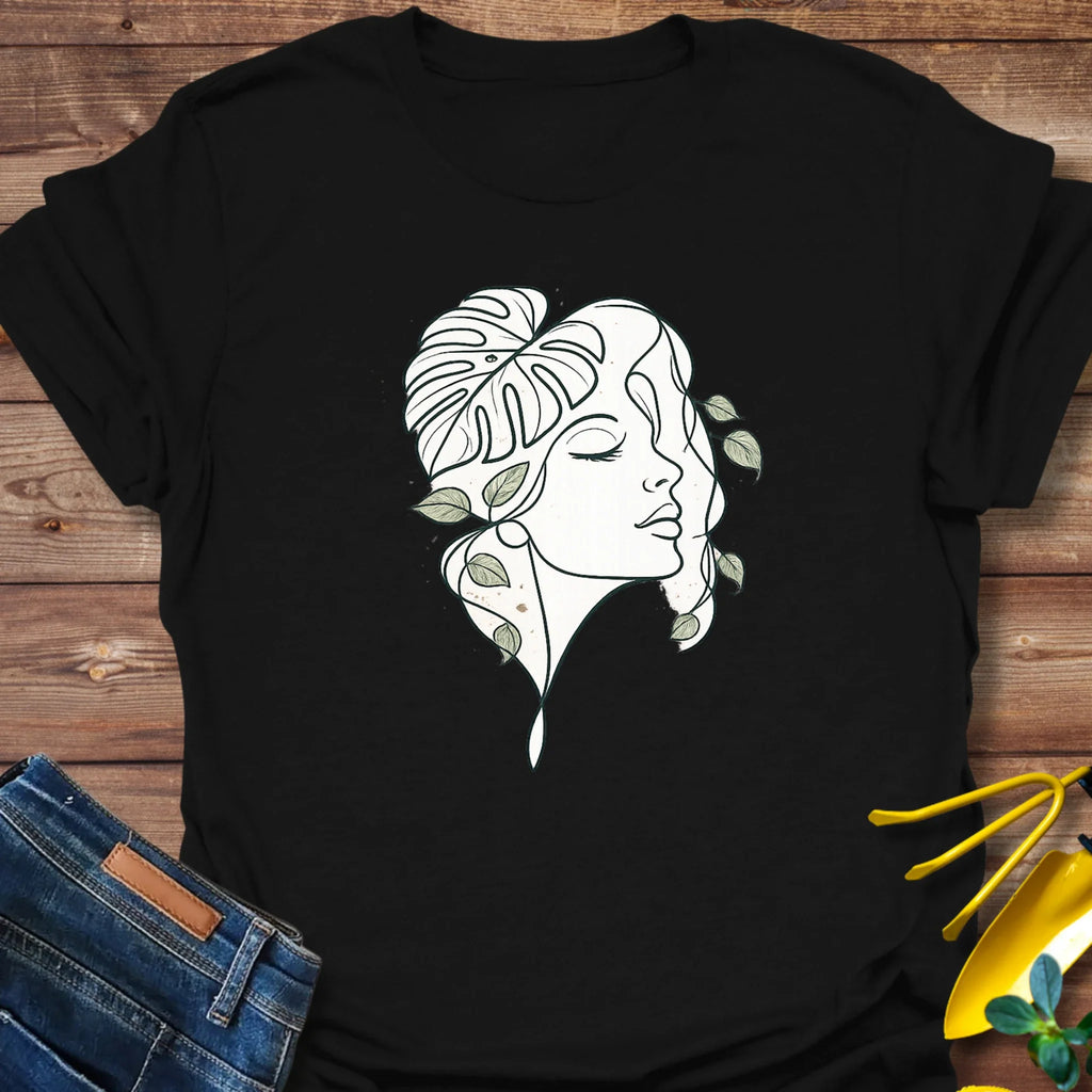 Floral Face T-Shirt product image 3