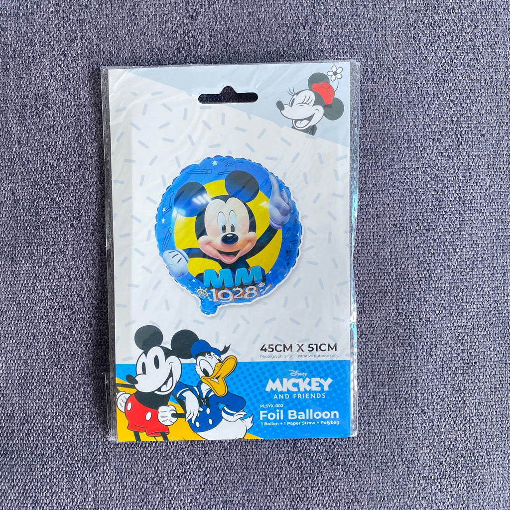 Disney Micky Mouse Round Foil Balloons