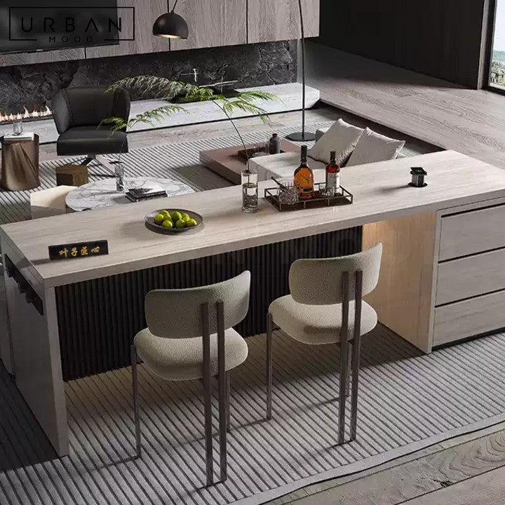 JEANNE Modern Sintered Stone Bar Table