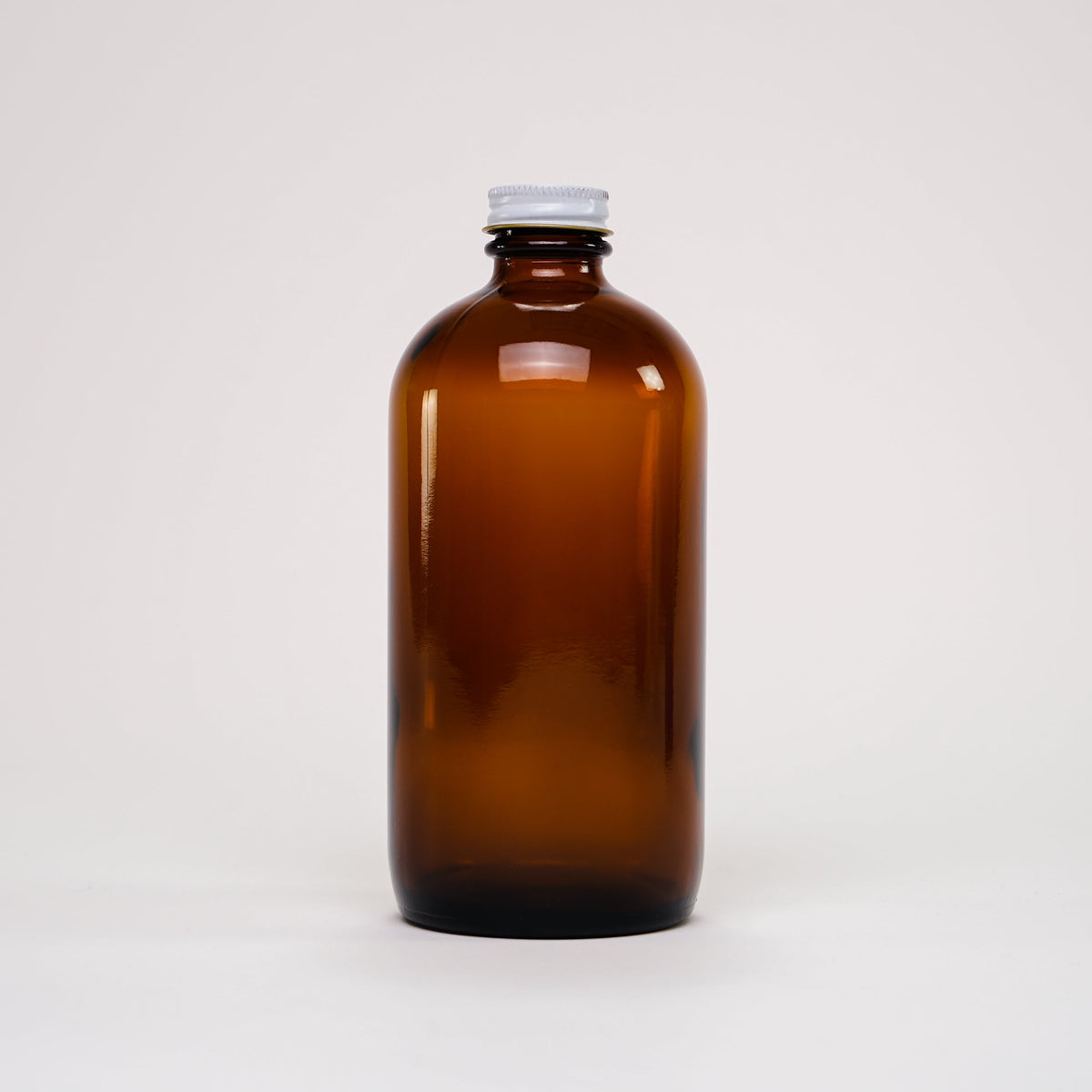 16 oz Amber Glass Keeper Bottle | Metal Cap