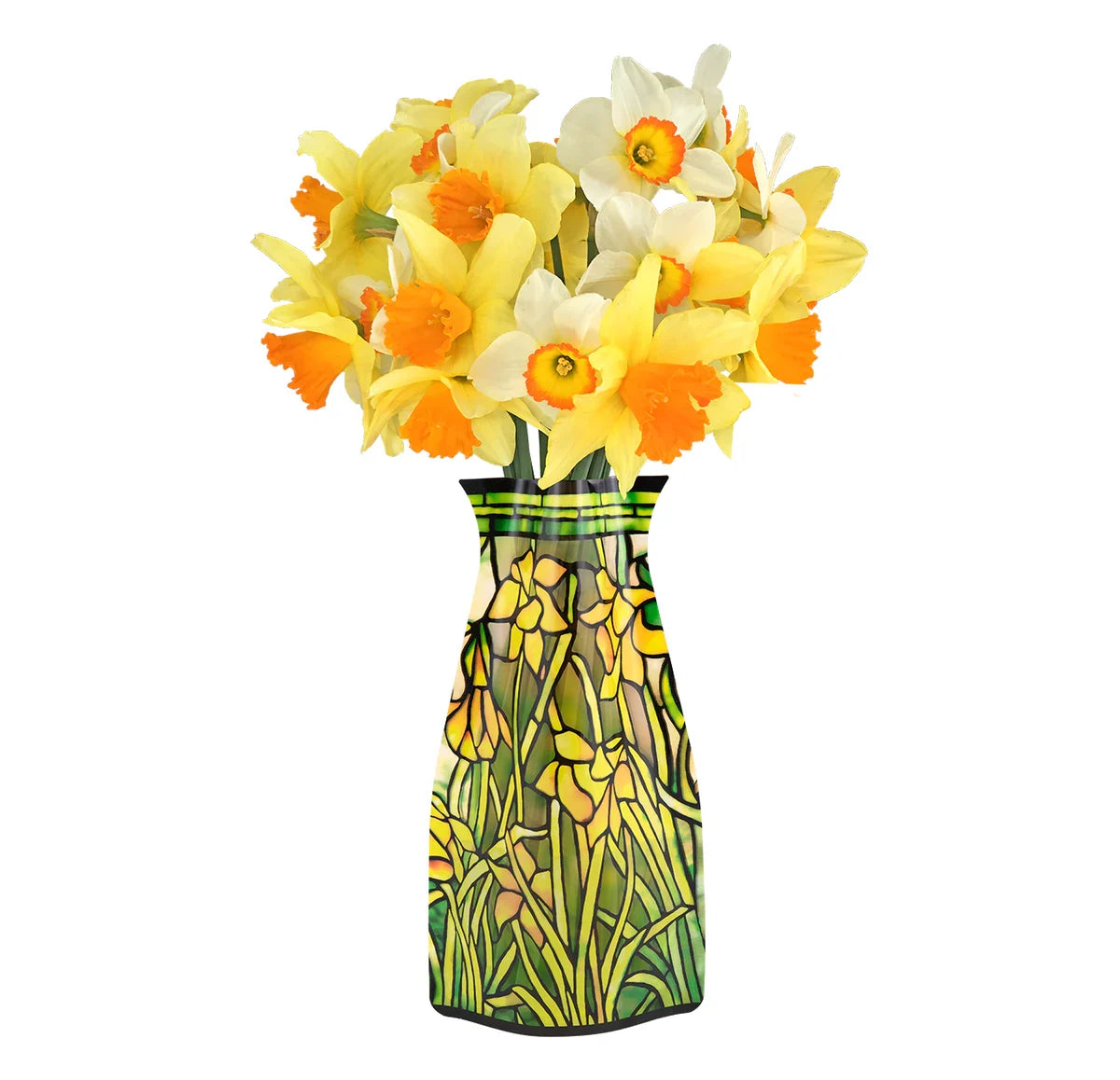 Expandable Flower Vase -  Tiffany Daffodils