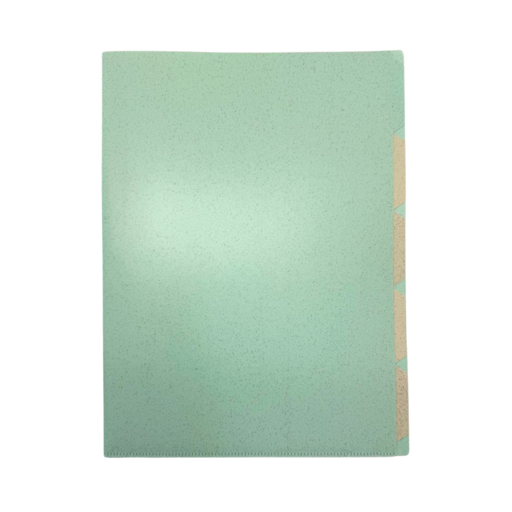 Wheat Fibre 4 Compartment L Folder