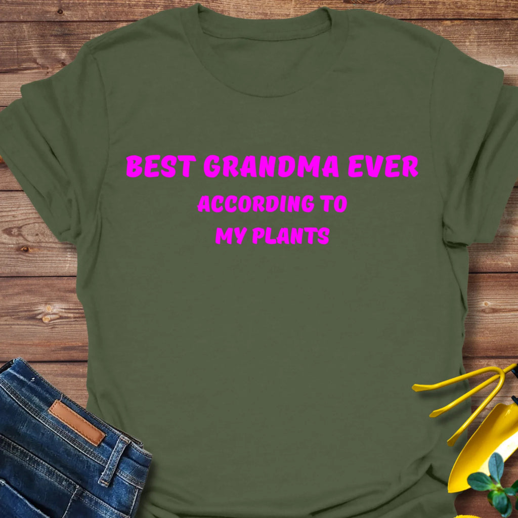 According To My Plants T-Shirt product image 5