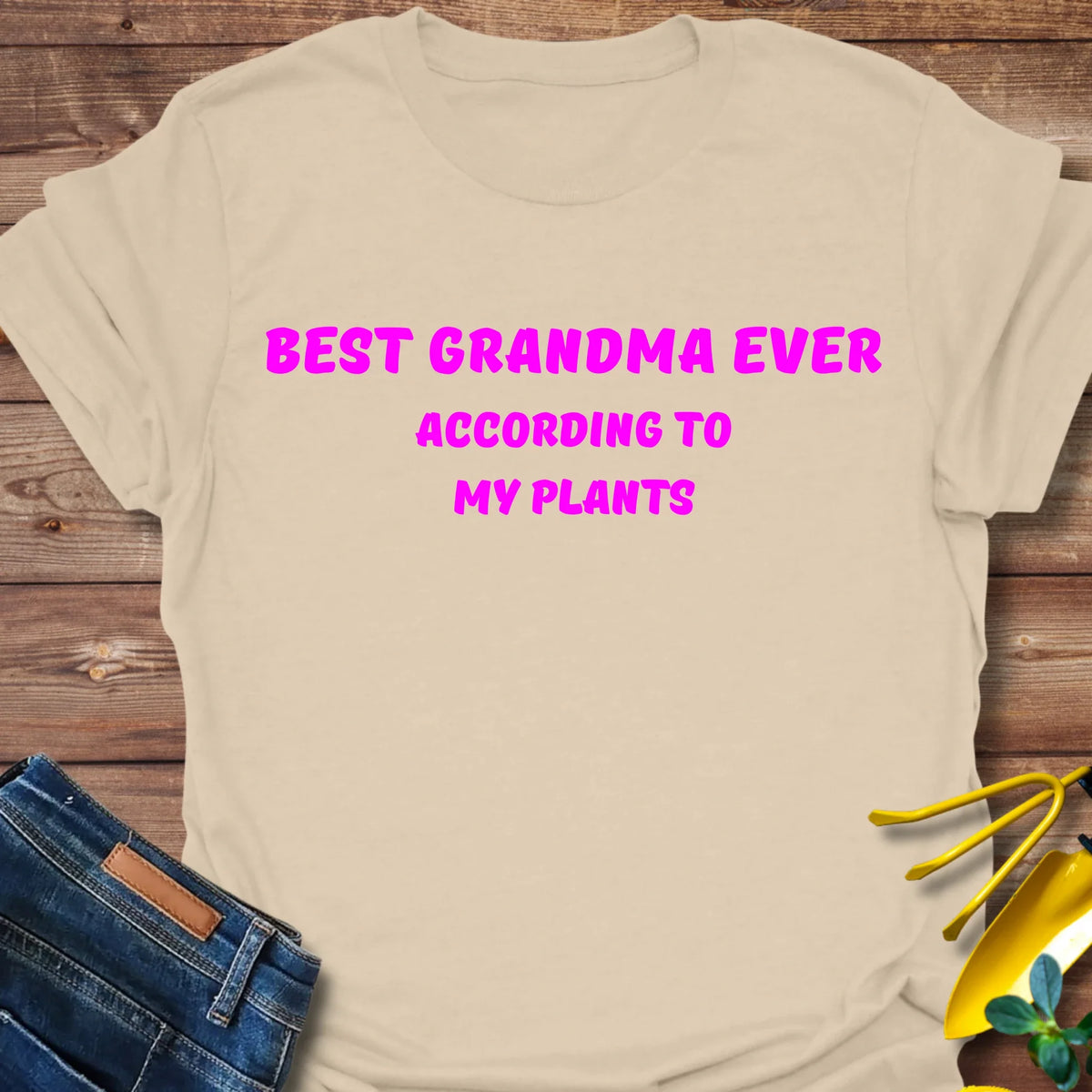 According To My Plants T-Shirt product image 8
