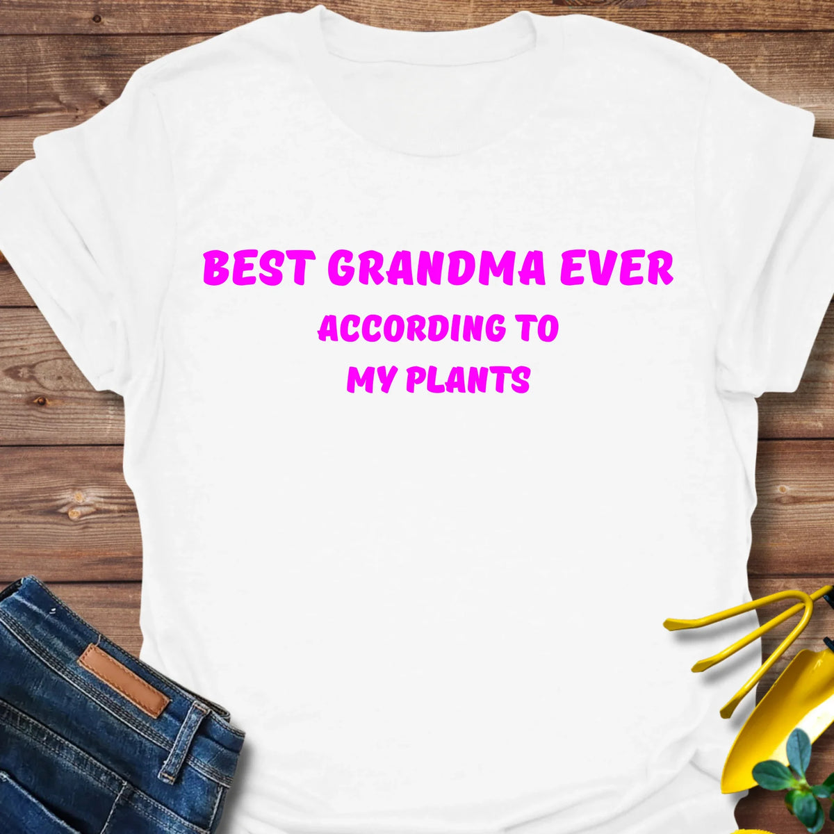 According To My Plants T-Shirt product image 3