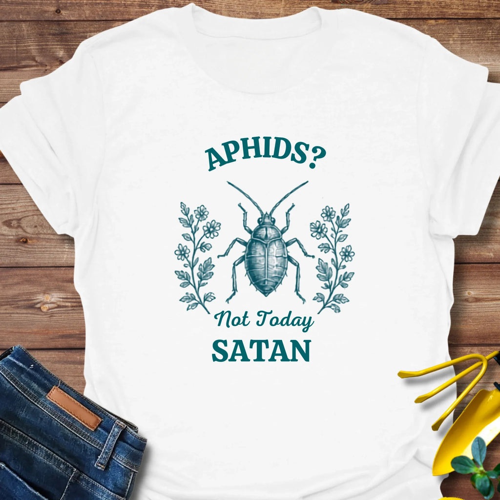 Aphids Not Today Satan T-Shirt product image 3