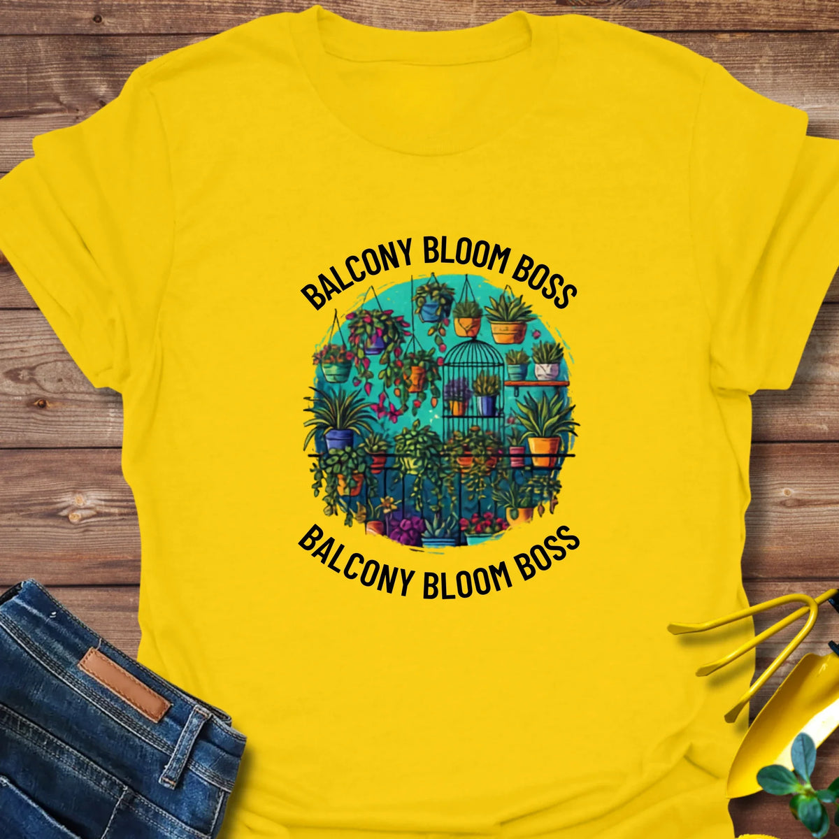 Balcony Bloom Boss T-Shirt product image 2