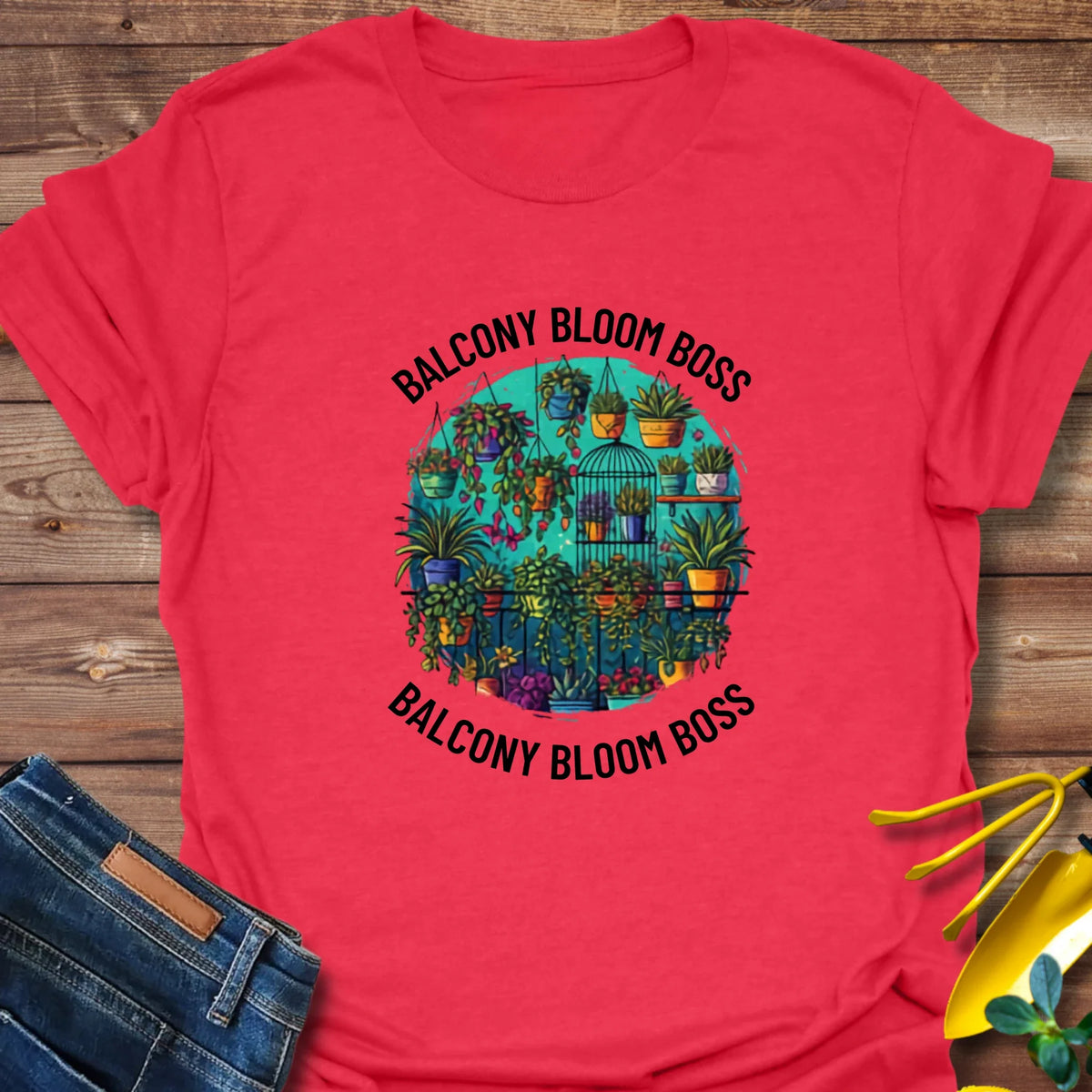 Balcony Bloom Boss T-Shirt product image 6