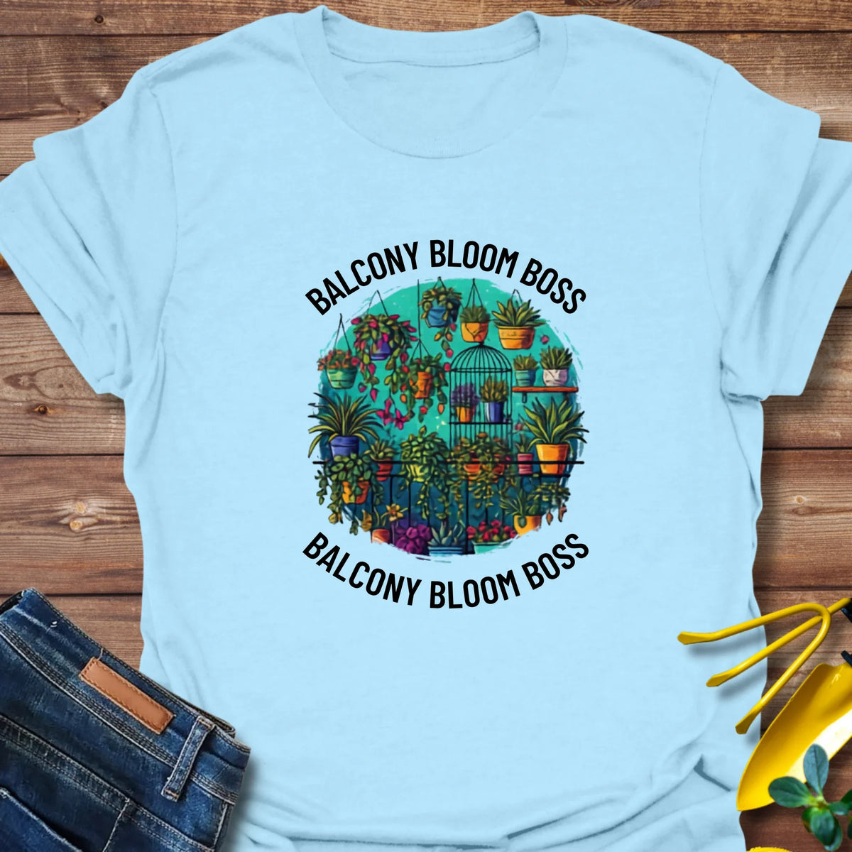 Balcony Bloom Boss T-Shirt product image 3