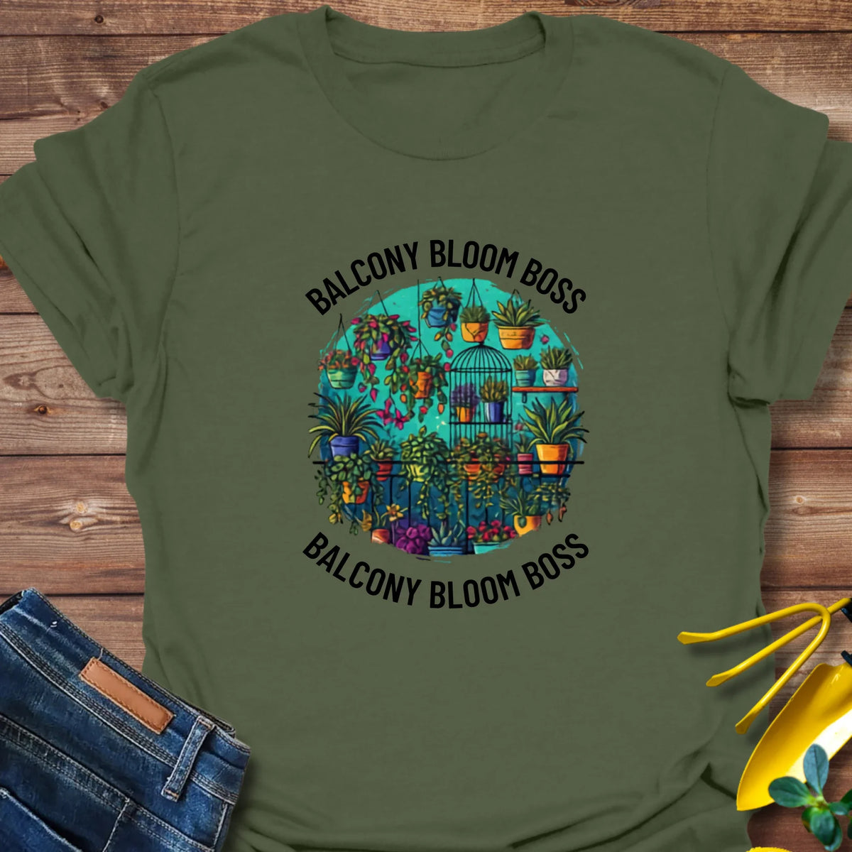 Balcony Bloom Boss T-Shirt product image 5