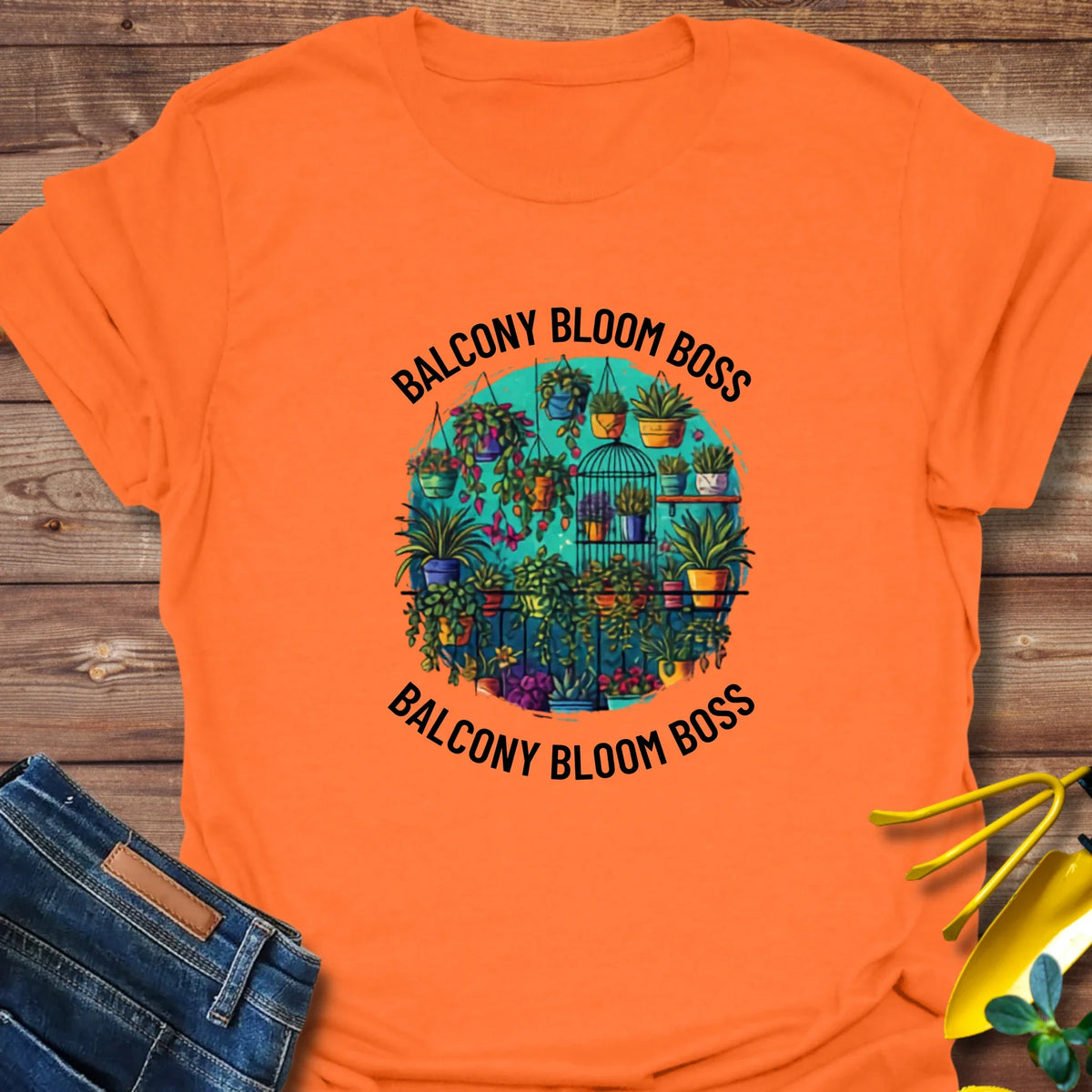 Balcony Bloom Boss T-Shirt product image 1