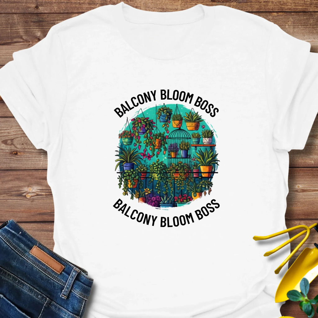 Balcony Bloom Boss T-Shirt product image 4