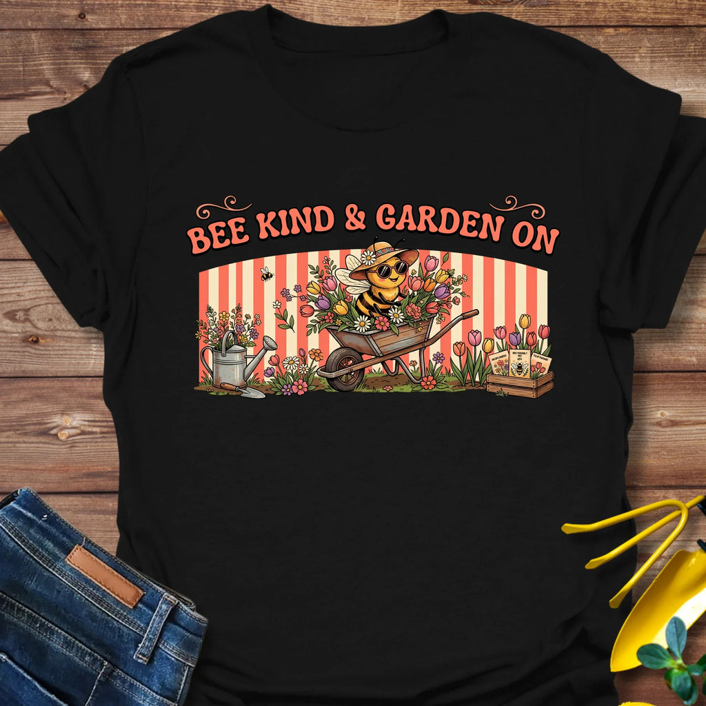 Bee Kind & Garden On T-Shirt product image 5