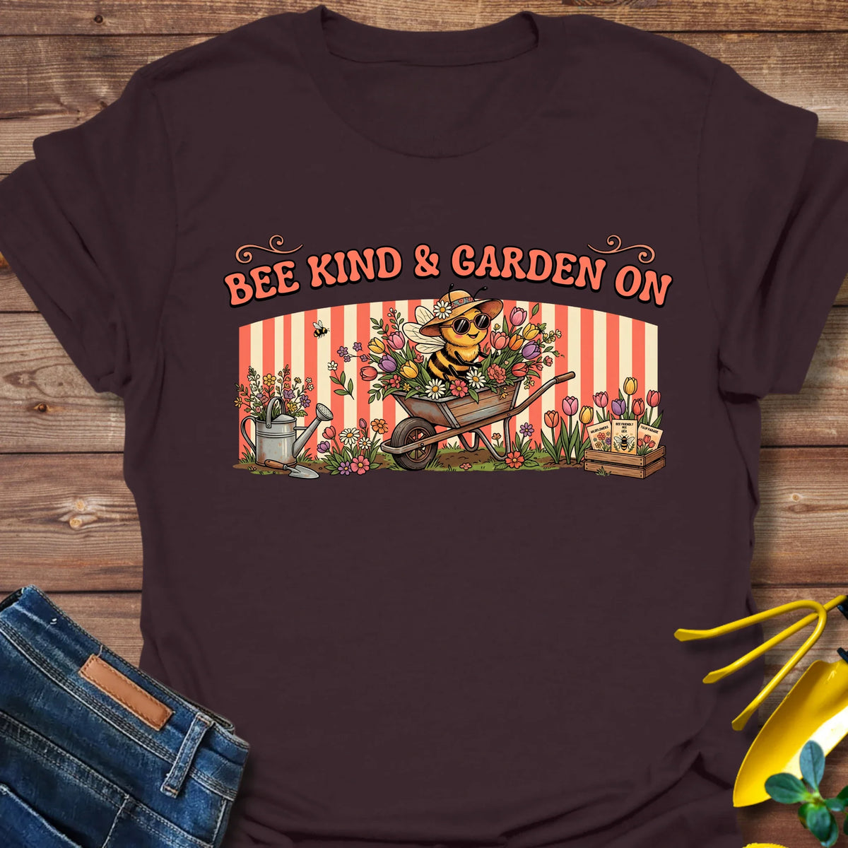 Bee Kind & Garden On T-Shirt product image 2