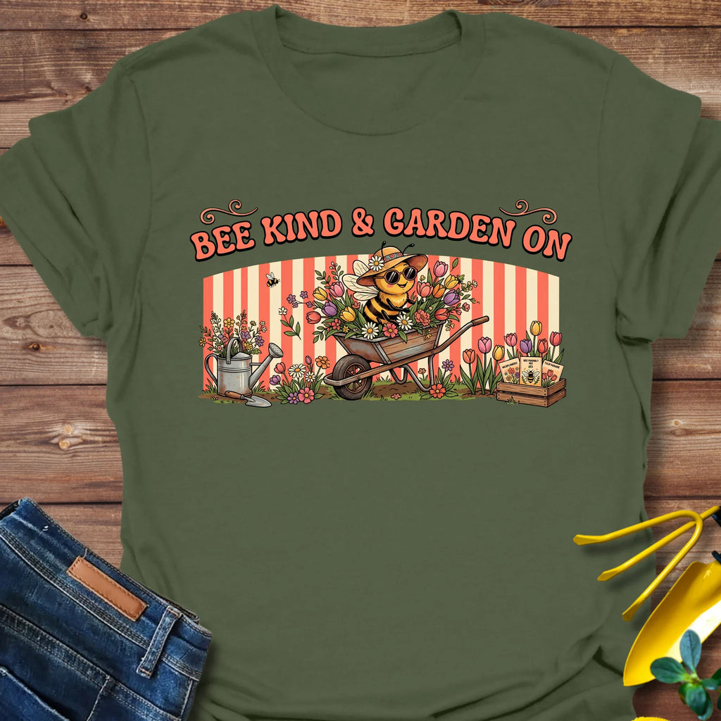 Bee Kind & Garden On T-Shirt product image 6