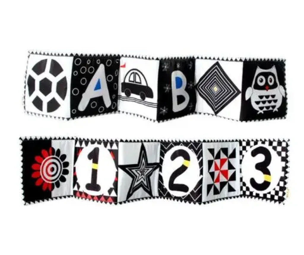 Black and White High Contrast Soft Book