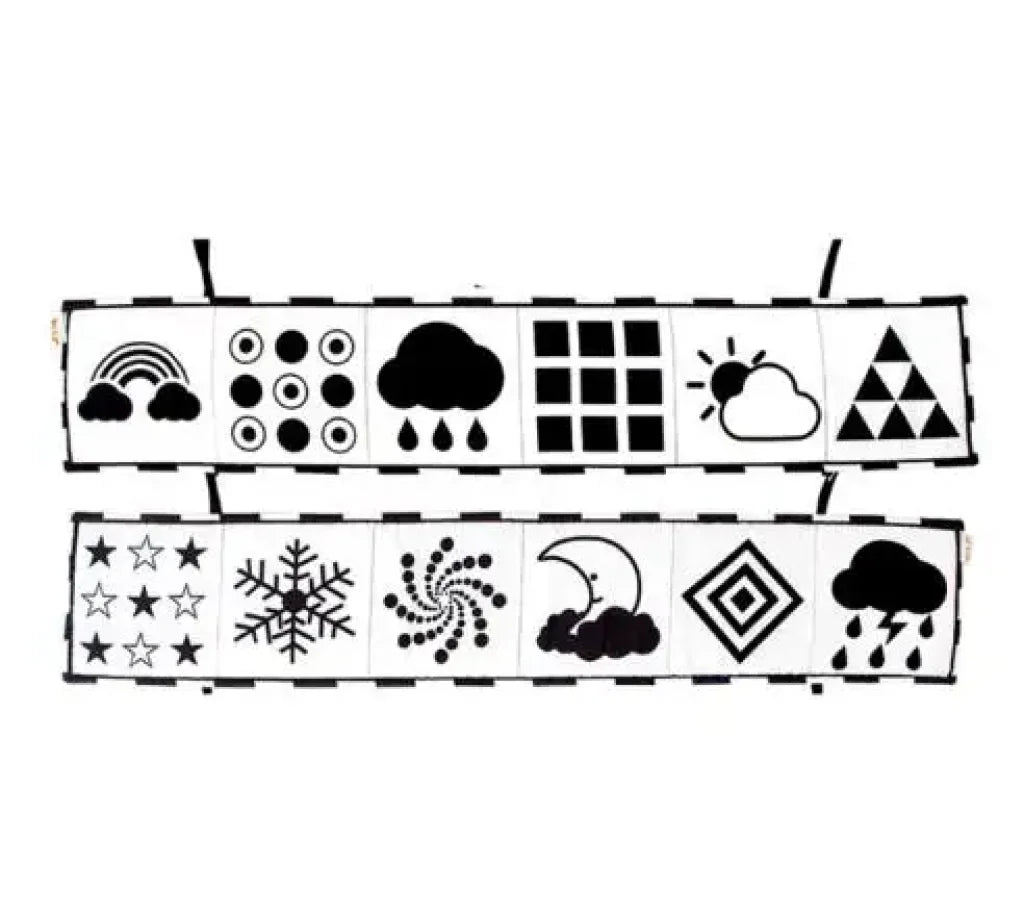 Black and White High Contrast Soft Book
