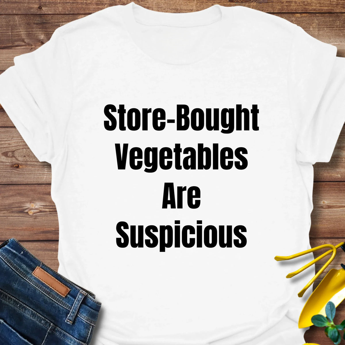 Suspicious Vegetables T-Shirt product image 3