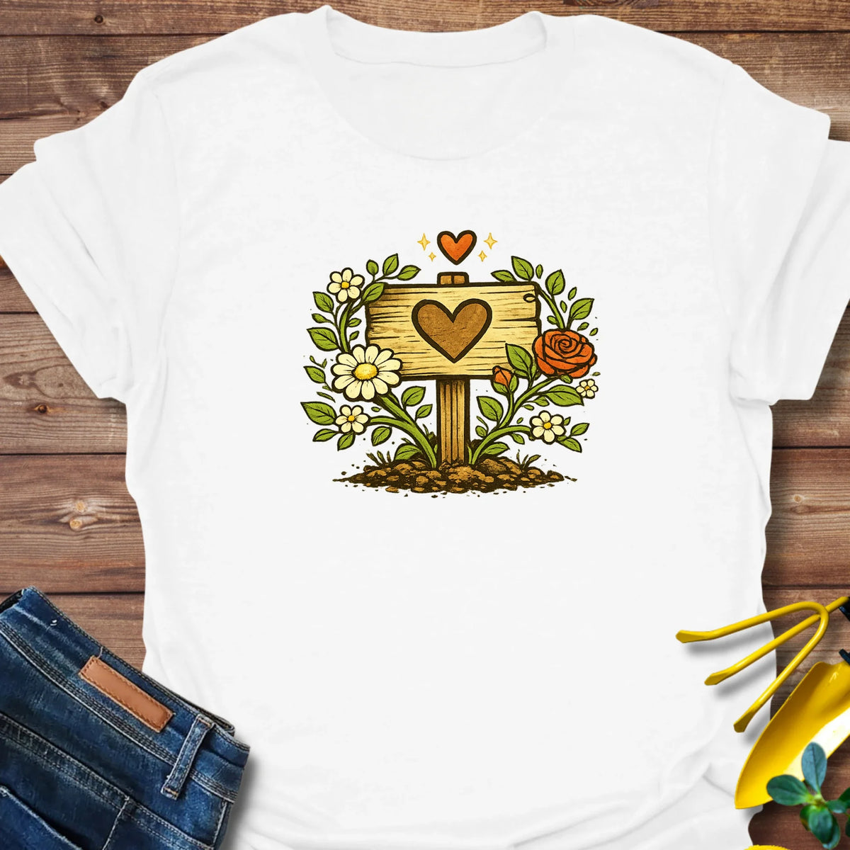 Heart Lives Here T-Shirt product image 1