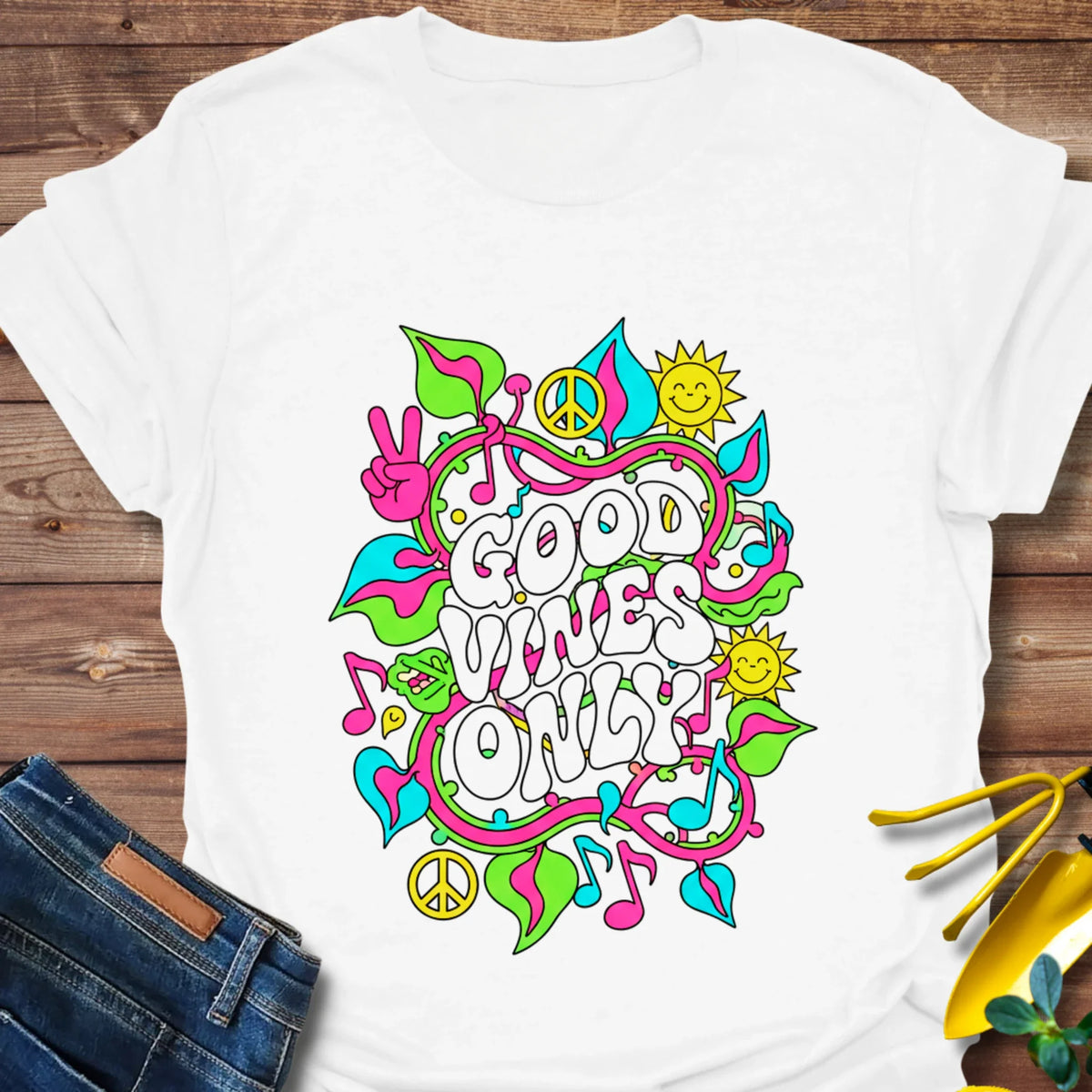 Vibes Only T-Shirt product image 2