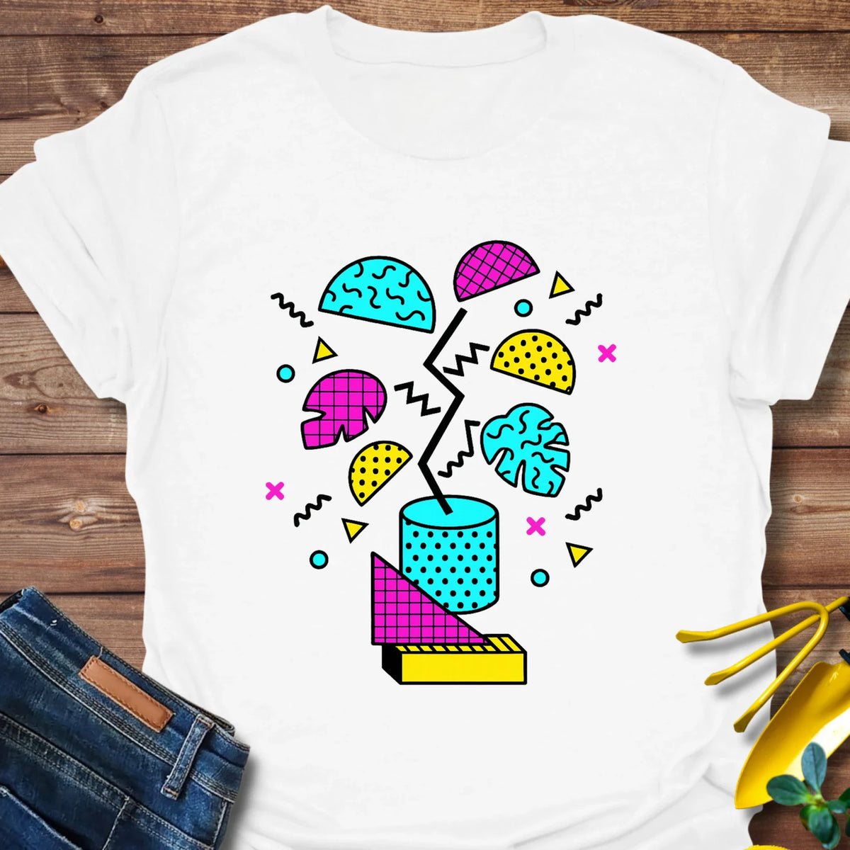 Geometric Flower T-Shirt product image 4