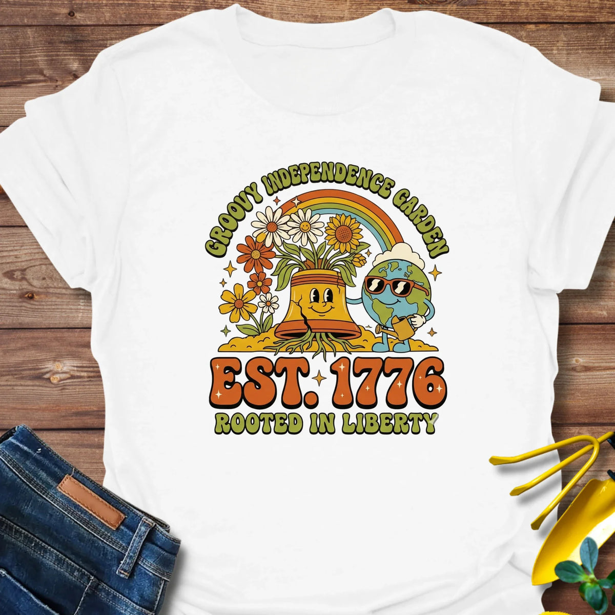 Groovy Independence T-Shirt product image 1
