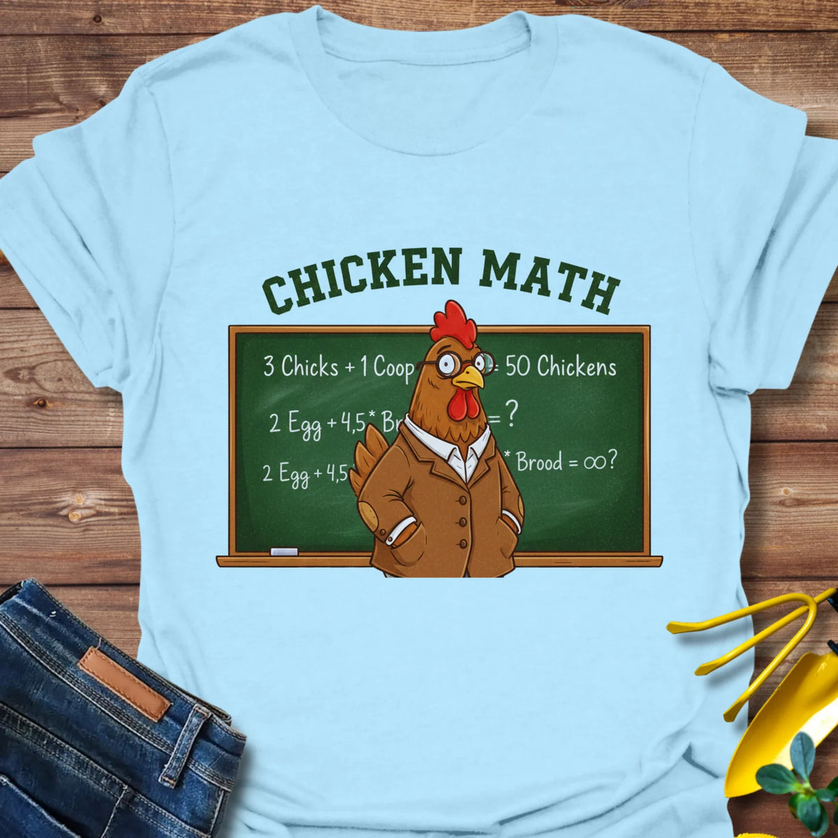 Chicken Math T-Shirt product image 2