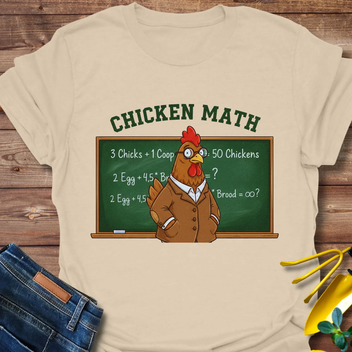 Chicken Math T-Shirt product image 6