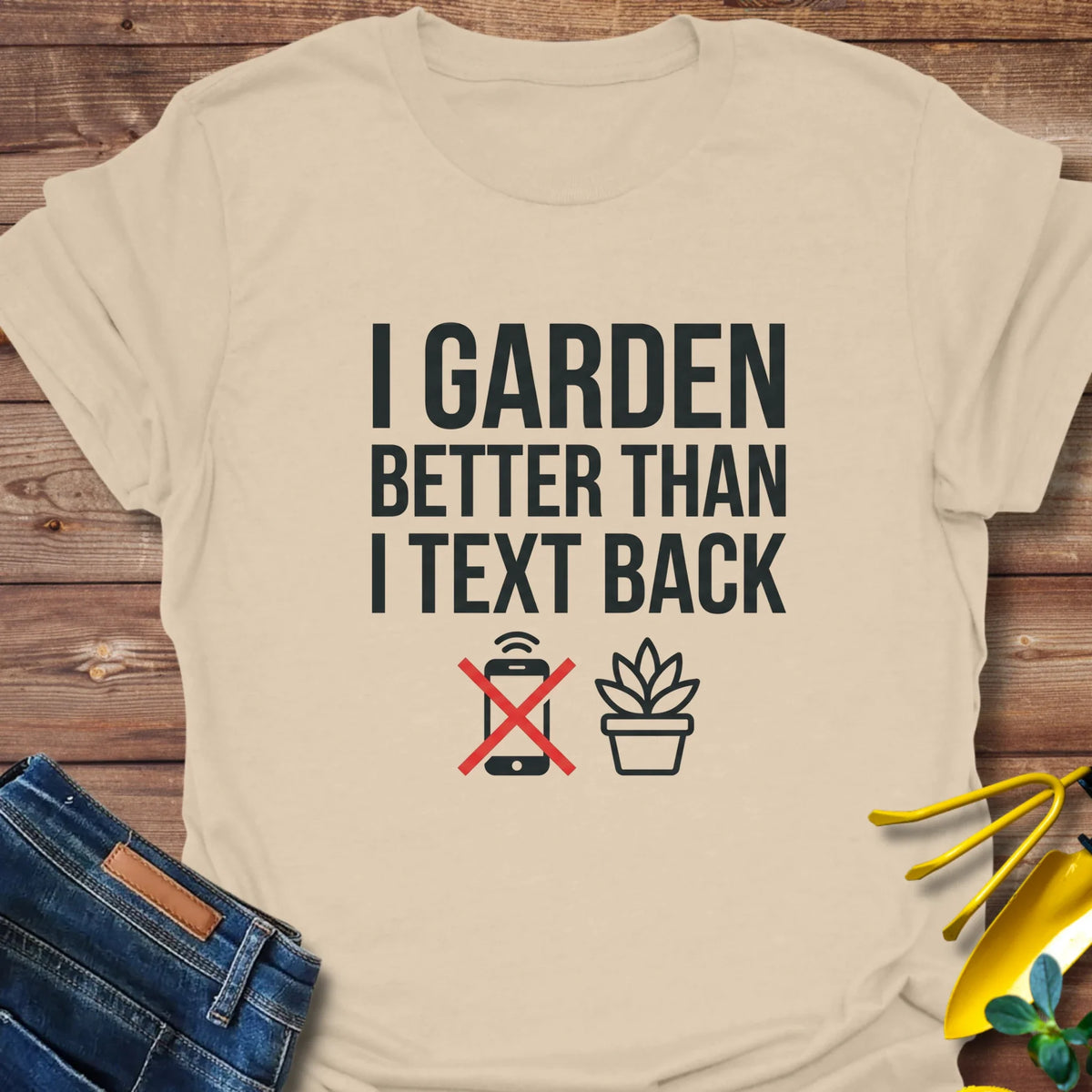 Garden Text T-Shirt product image 6
