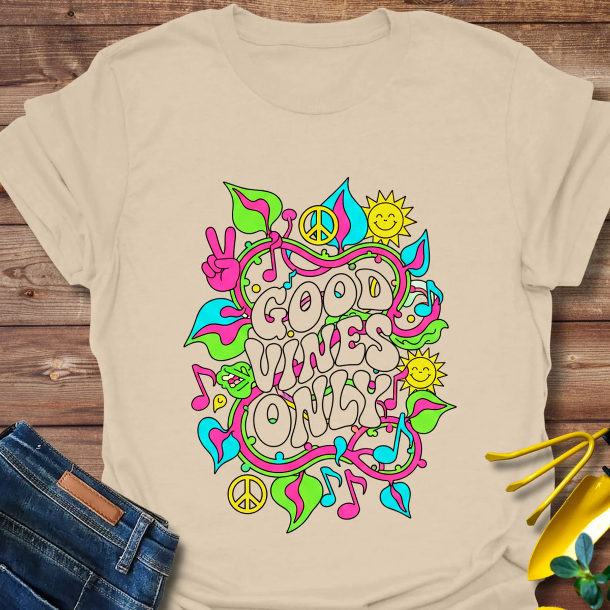 Vibes Only T-Shirt product image 5