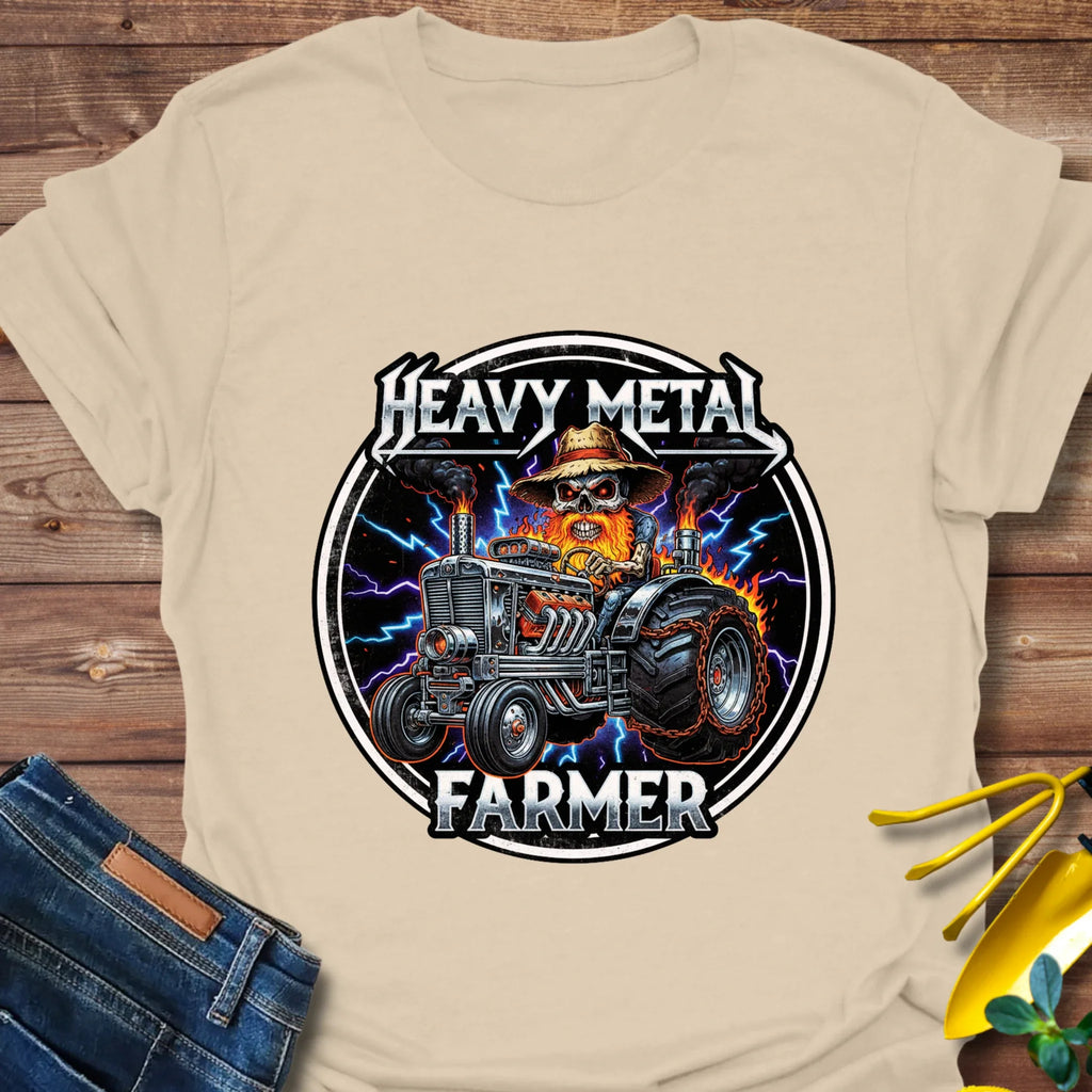 Heavy Metal Farmer T-Shirt product image 6