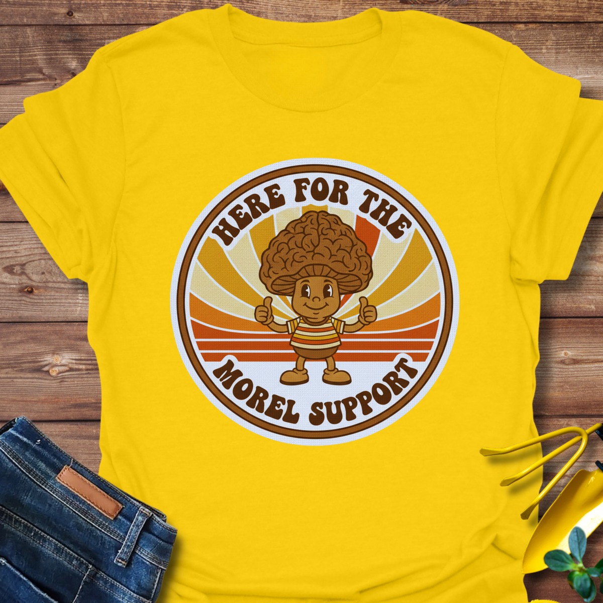 Morel Support T-Shirt product image 2