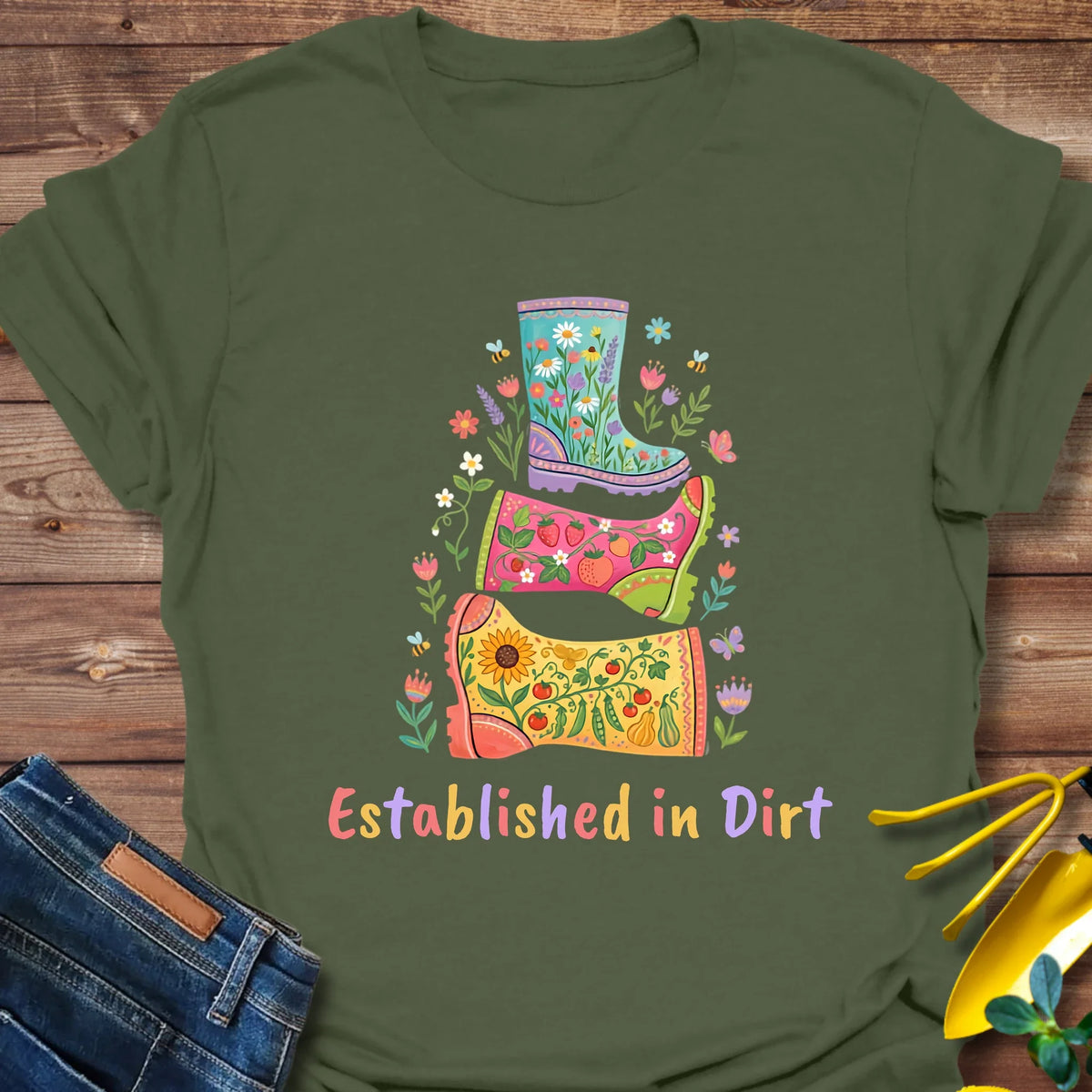 Established In Dirt T-Shirt product image 5