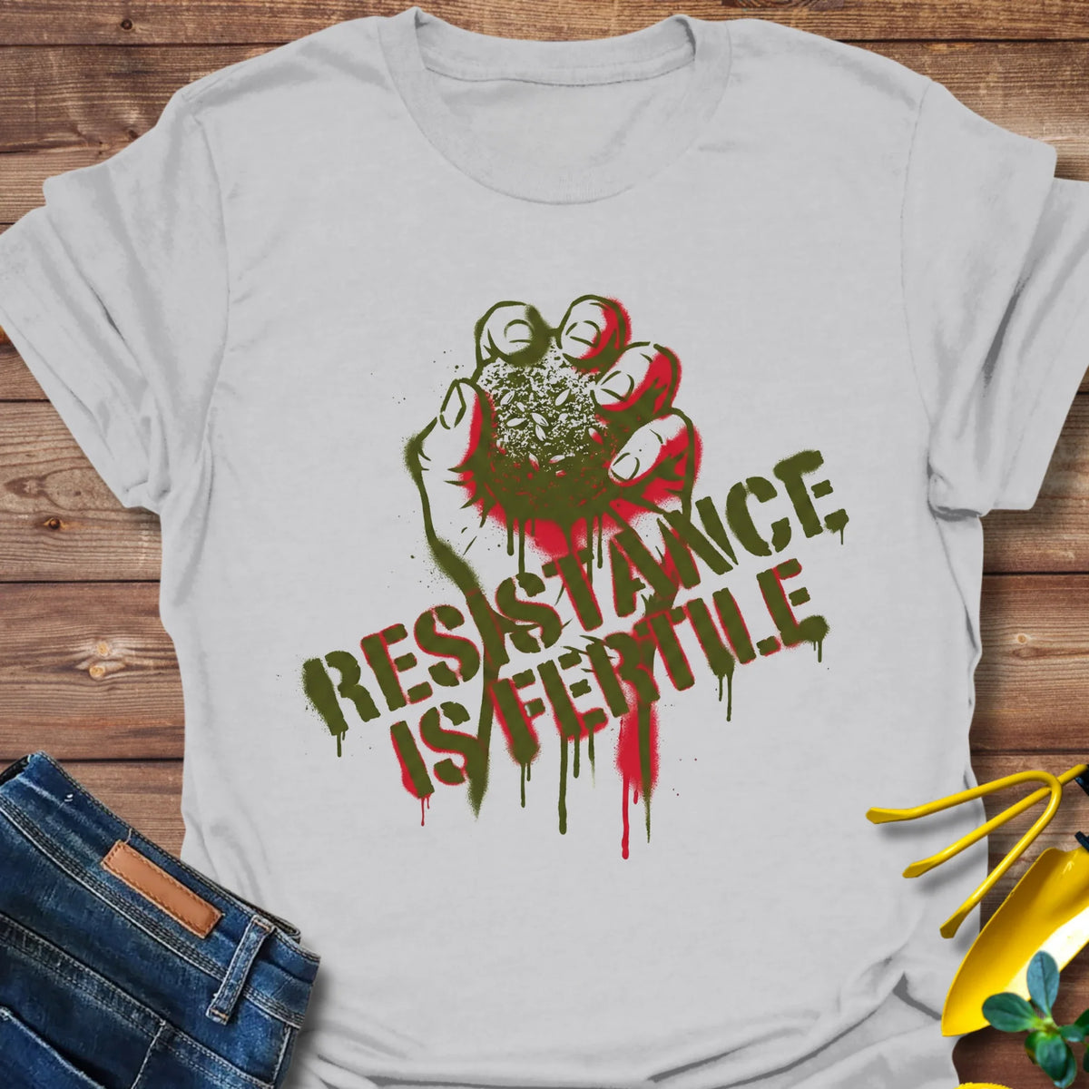 Fertile Resistance T-Shirt product image 5