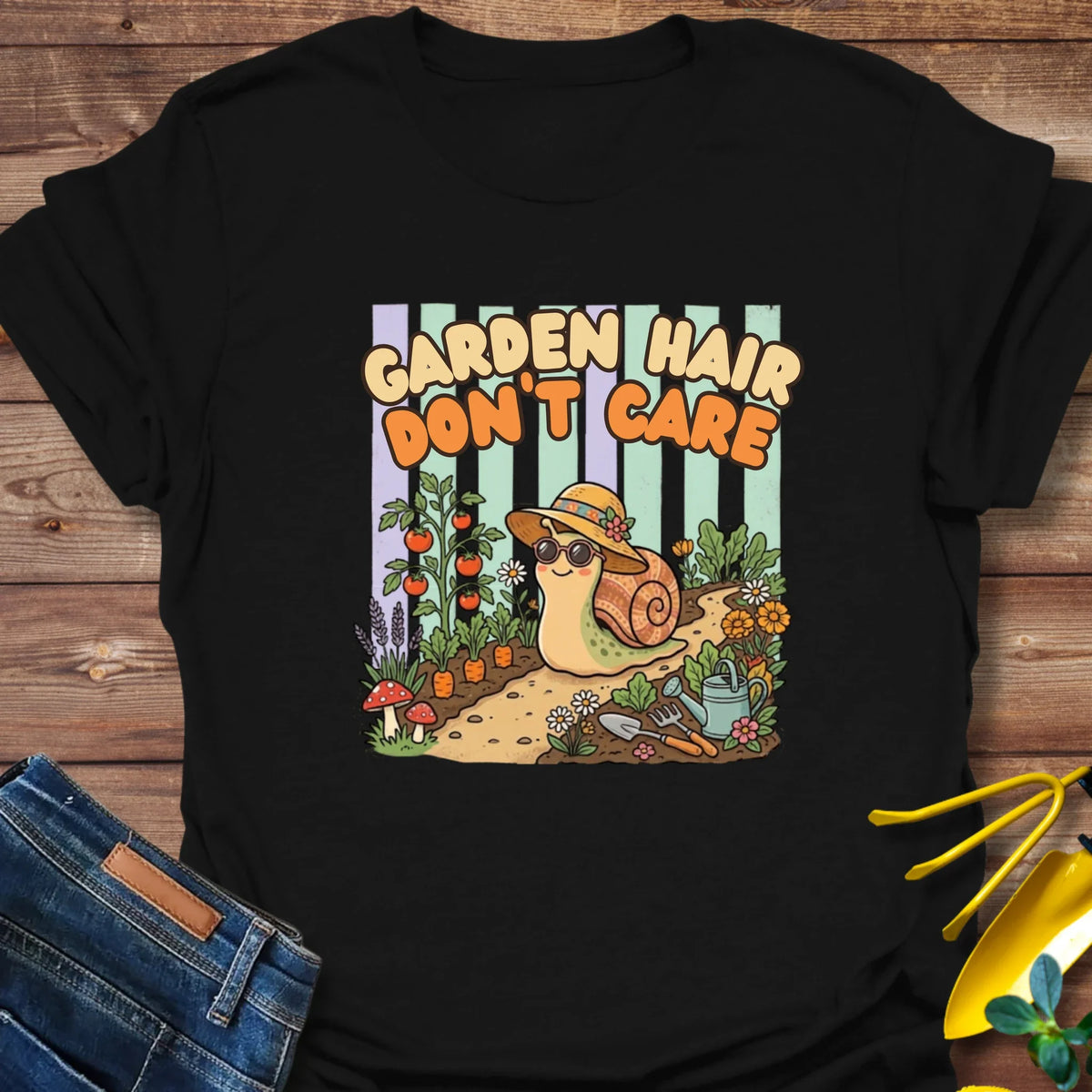 Garden Hair Don’t Care T-Shirt product image 3