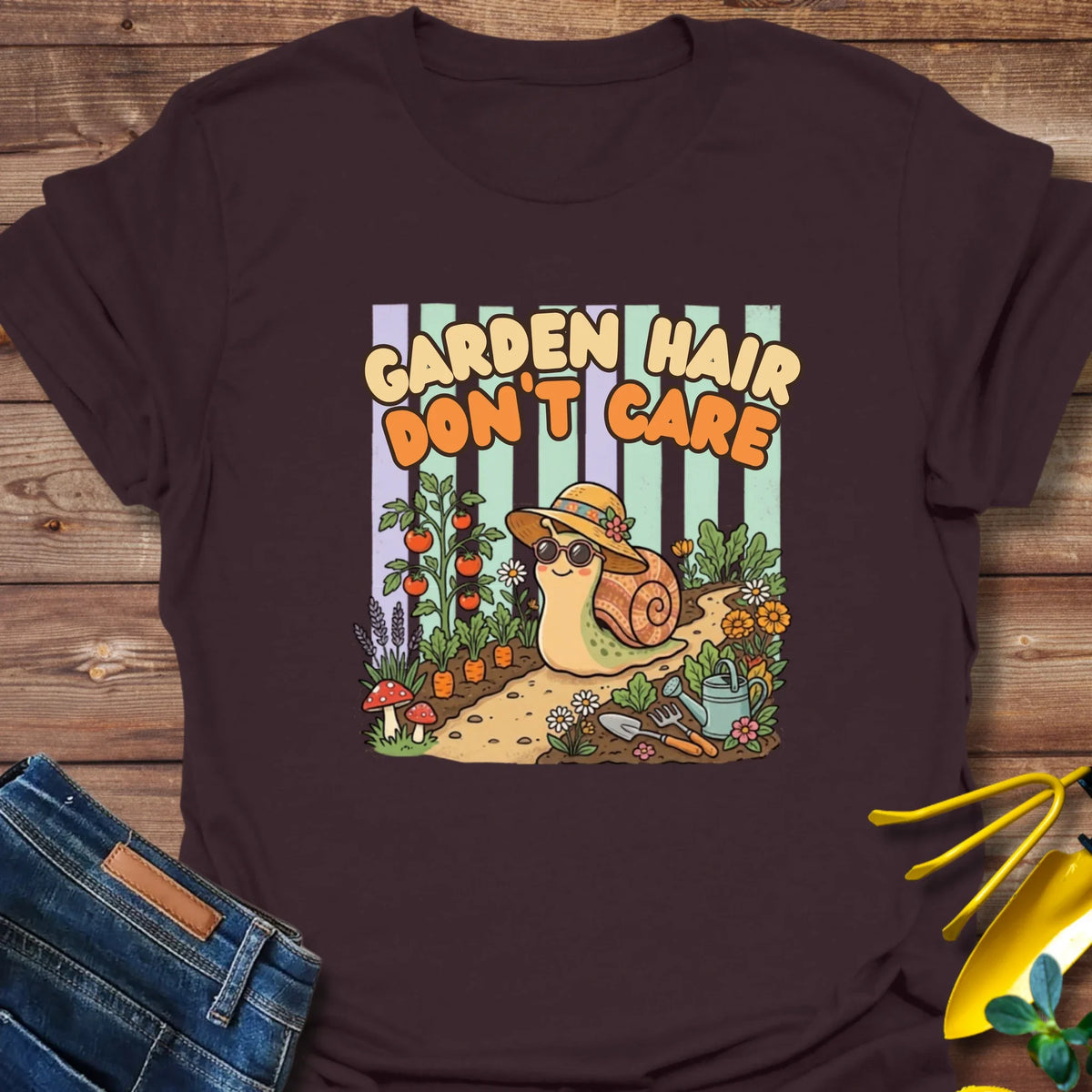 Garden Hair Don’t Care T-Shirt product image 1