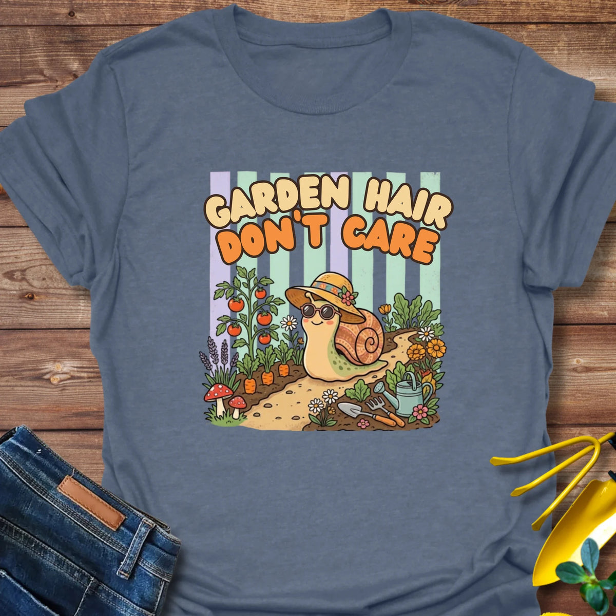 Garden Hair Don’t Care T-Shirt product image 7
