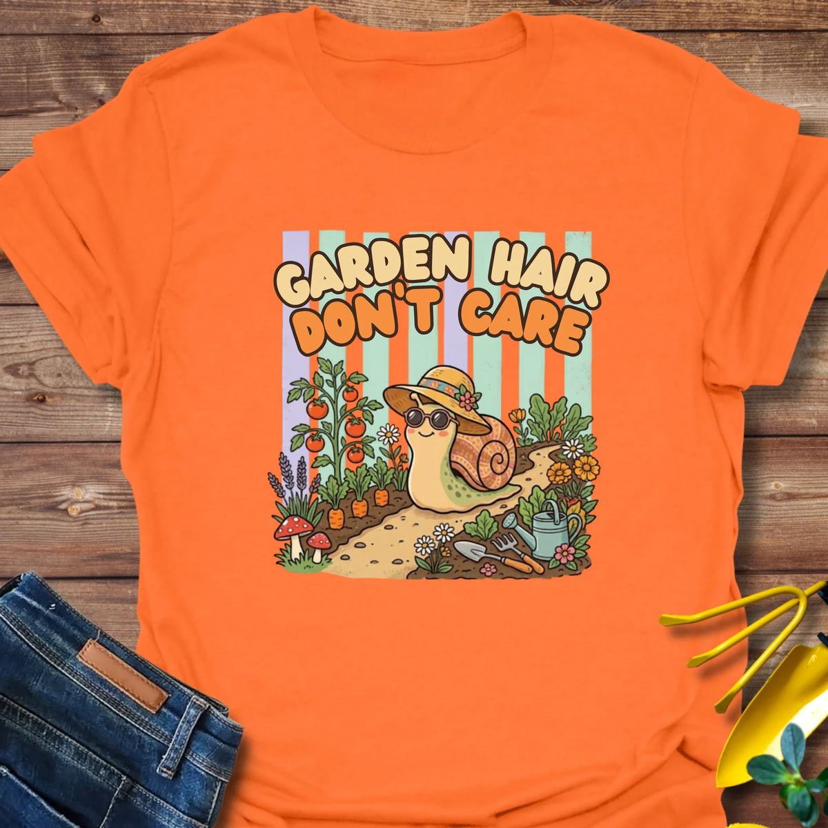 Garden Hair Don’t Care T-Shirt product image 5