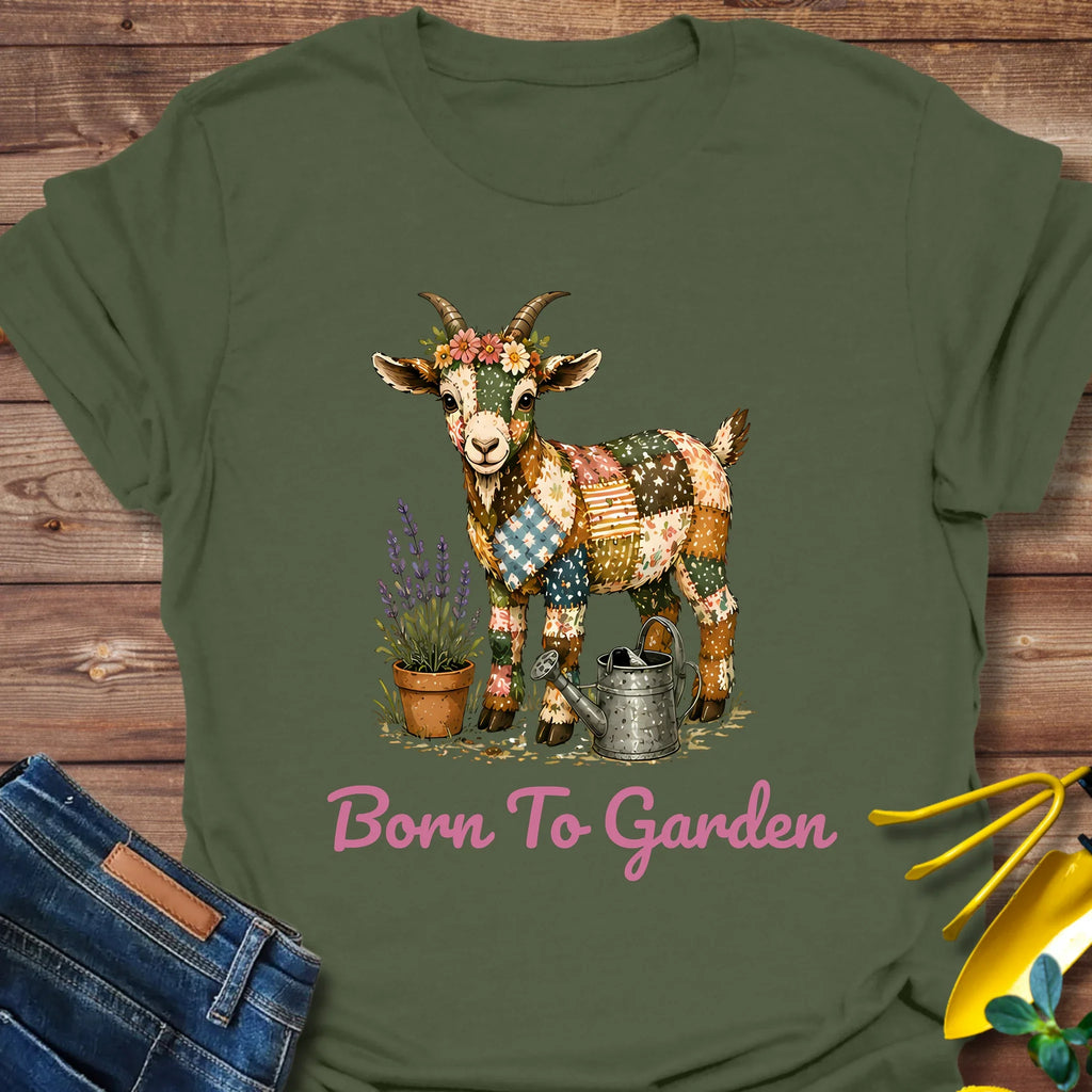 Goat Born To Garden T-Shirt product image 5