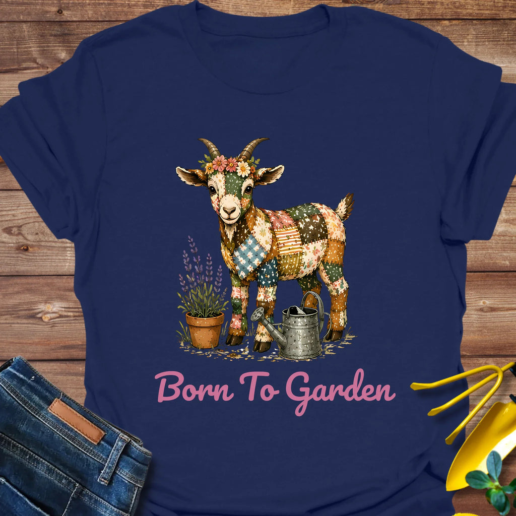 Goat Born To Garden T-Shirt product image 3