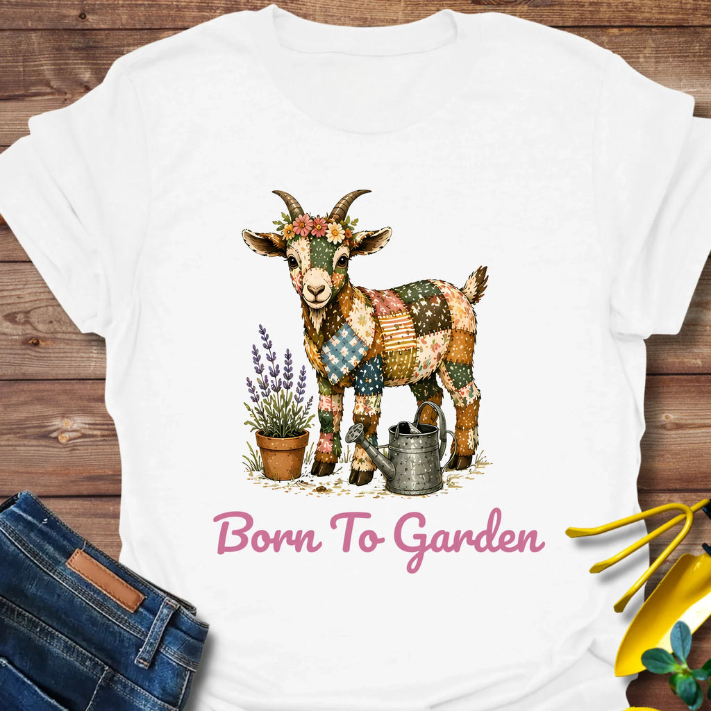 Goat Born To Garden T-Shirt product image 4