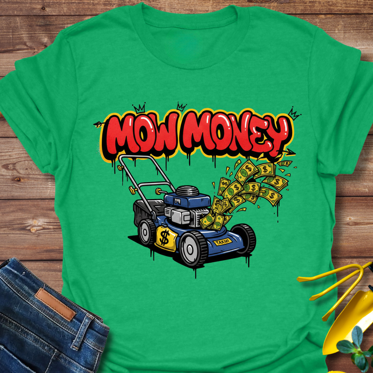 Mow Money$ T-Shirt product image 3