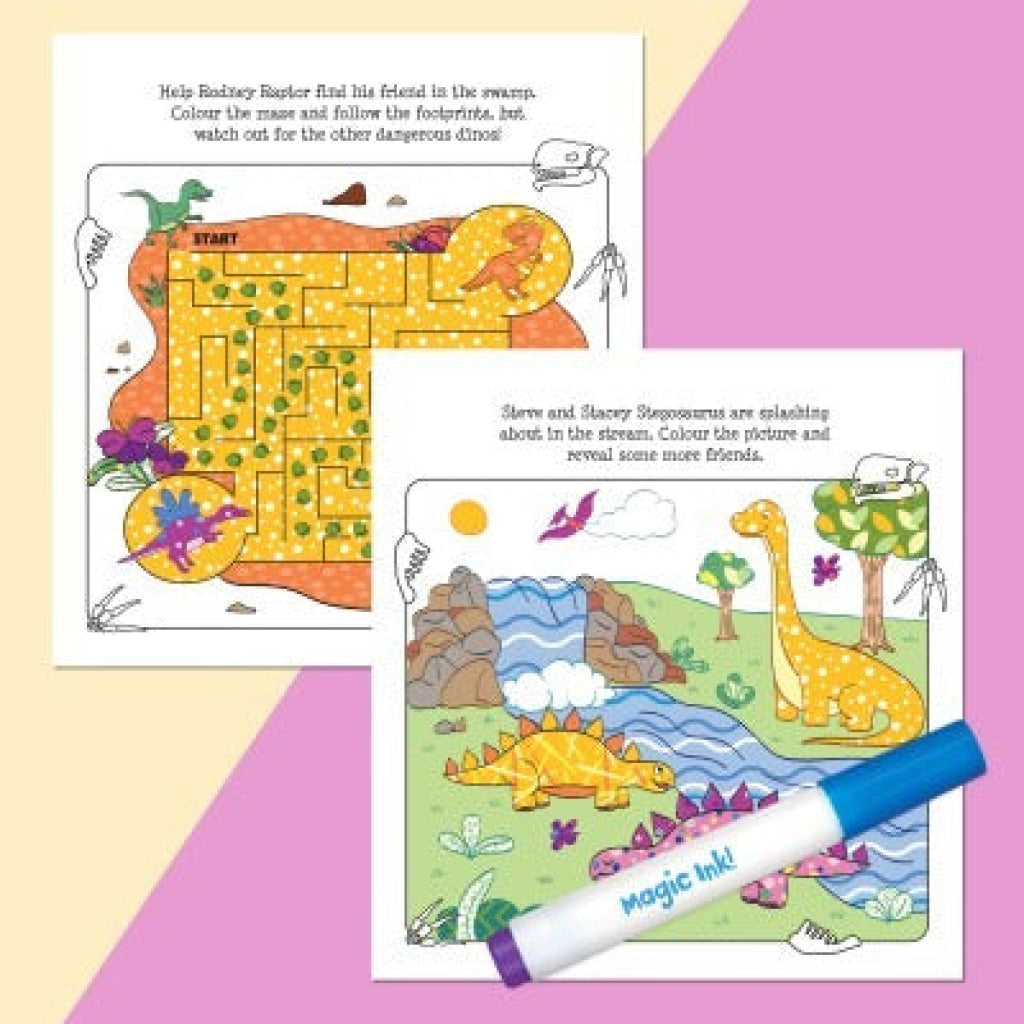 Hinkler Inkredibles: Roarsome Dinosaurs Magic Ink Pictures (Revised)